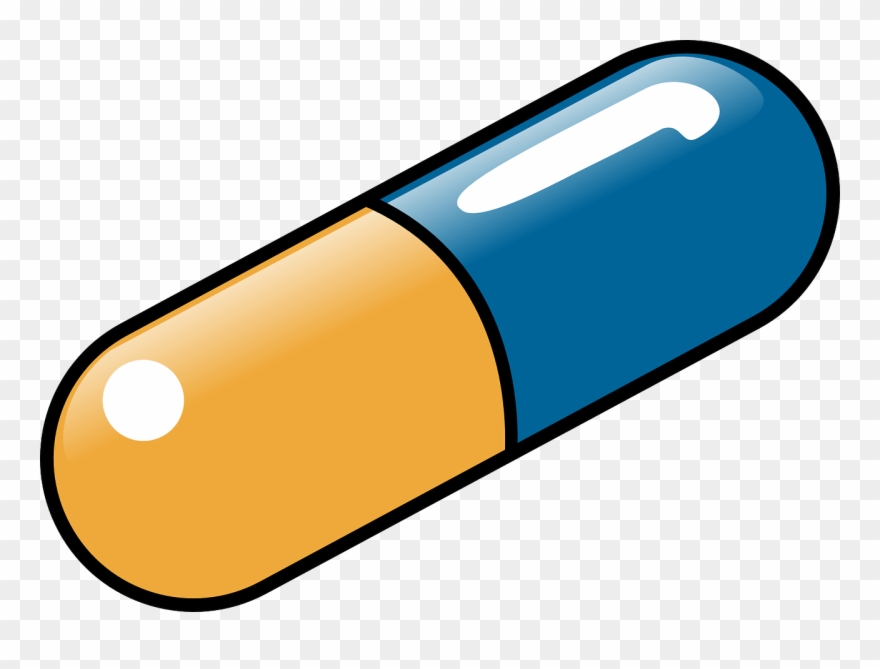 Pill Drug Medicine - Droga Clipart - Png Download