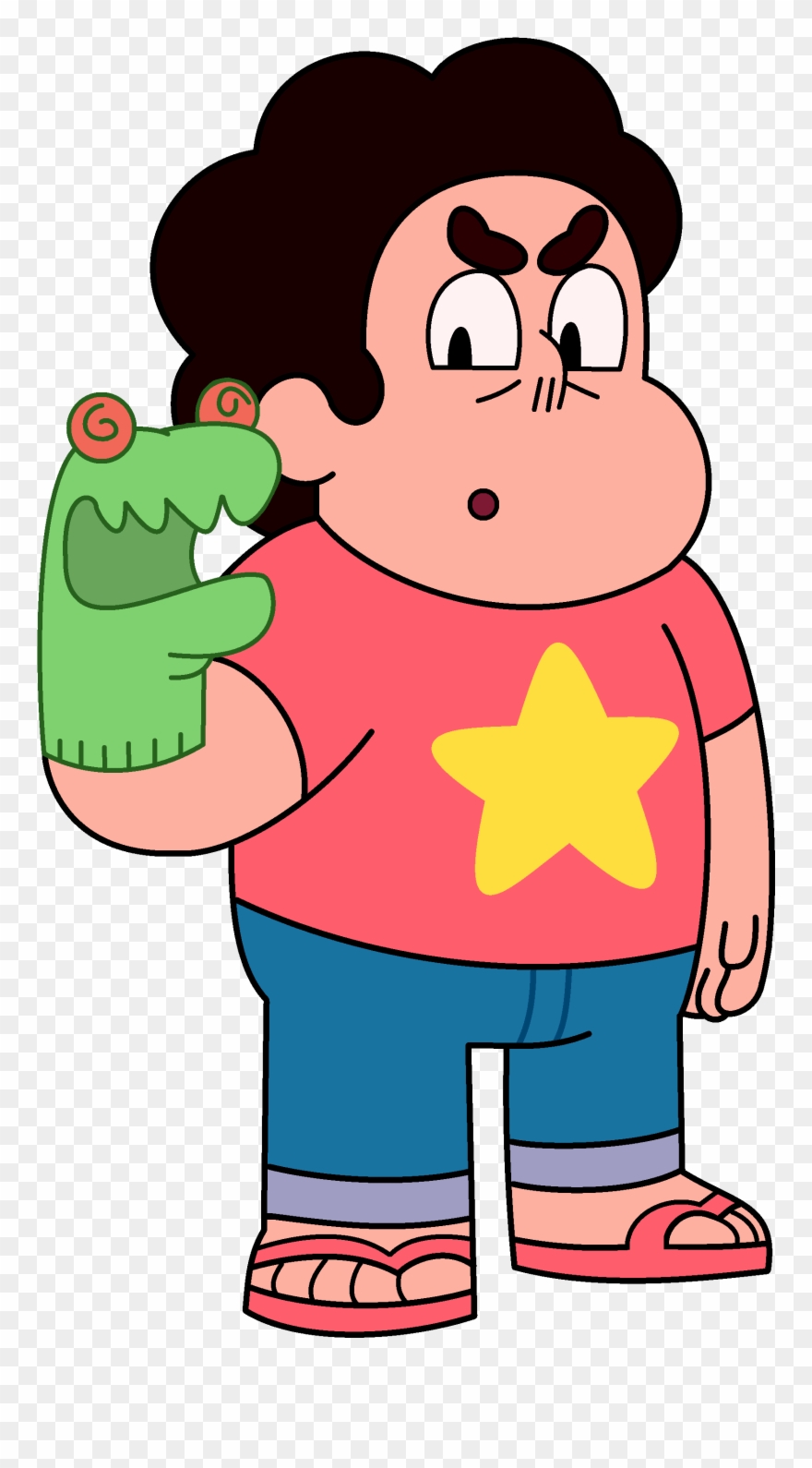 Actuall Pallete Cluster Puppet - Steven Universe Cluster Puppet Clipart