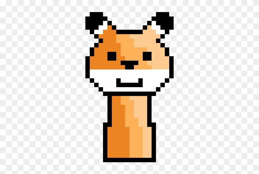 Pixel Cat Clipart