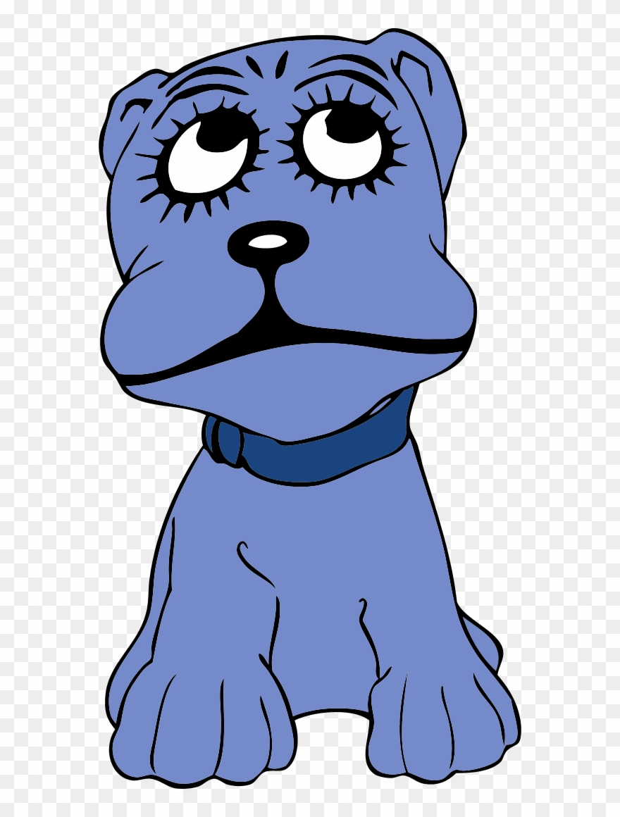 Vector Clip Art - Cartoon Dog Shower Curtain - Png Download