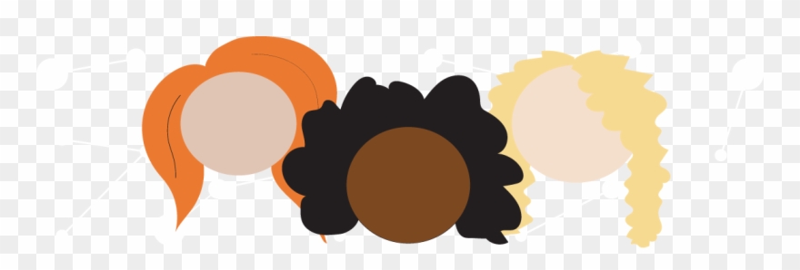 Diverse Women Png - Cartoon Diversity Women Png Clipart