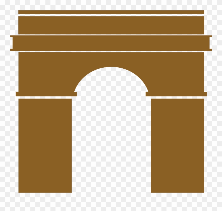 Open - Arc De Triomphe Logo Clipart