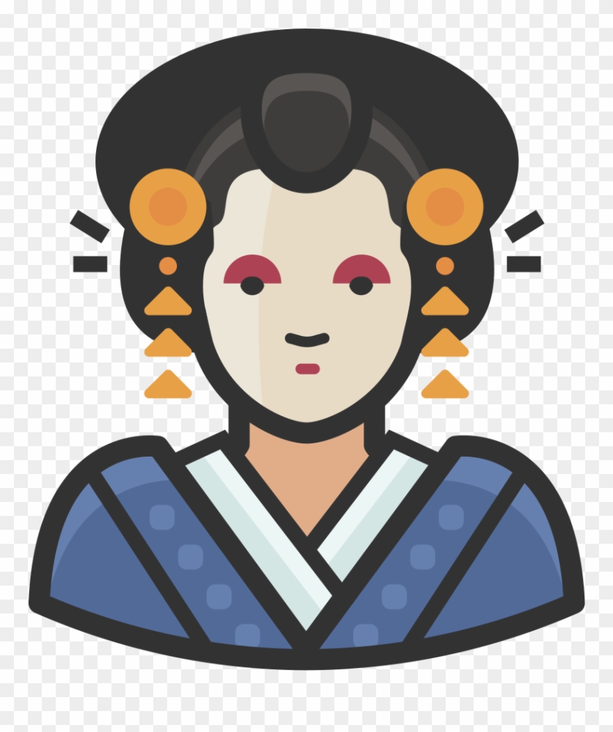 Download Svg Download Png - Avatars Japanese Clipart
