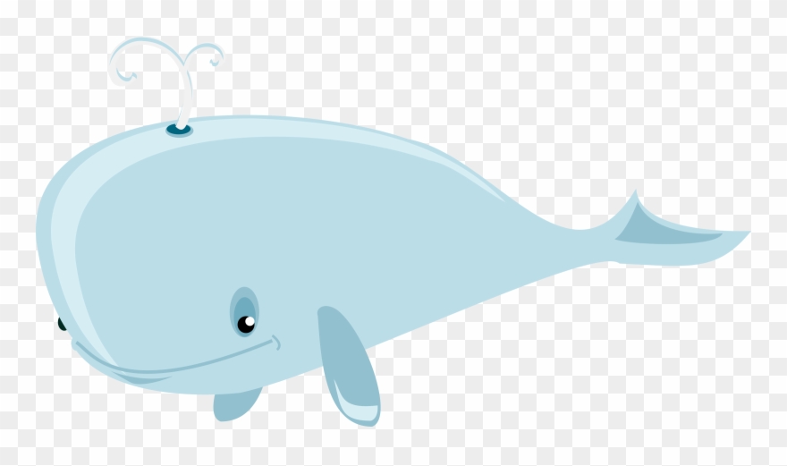 Big Image - Whale Cartoon Clipart