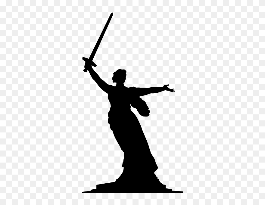 Mamayev Kurgan The Motherland Calls Battle Of Stalingrad - Mamayev Kurgan Clipart