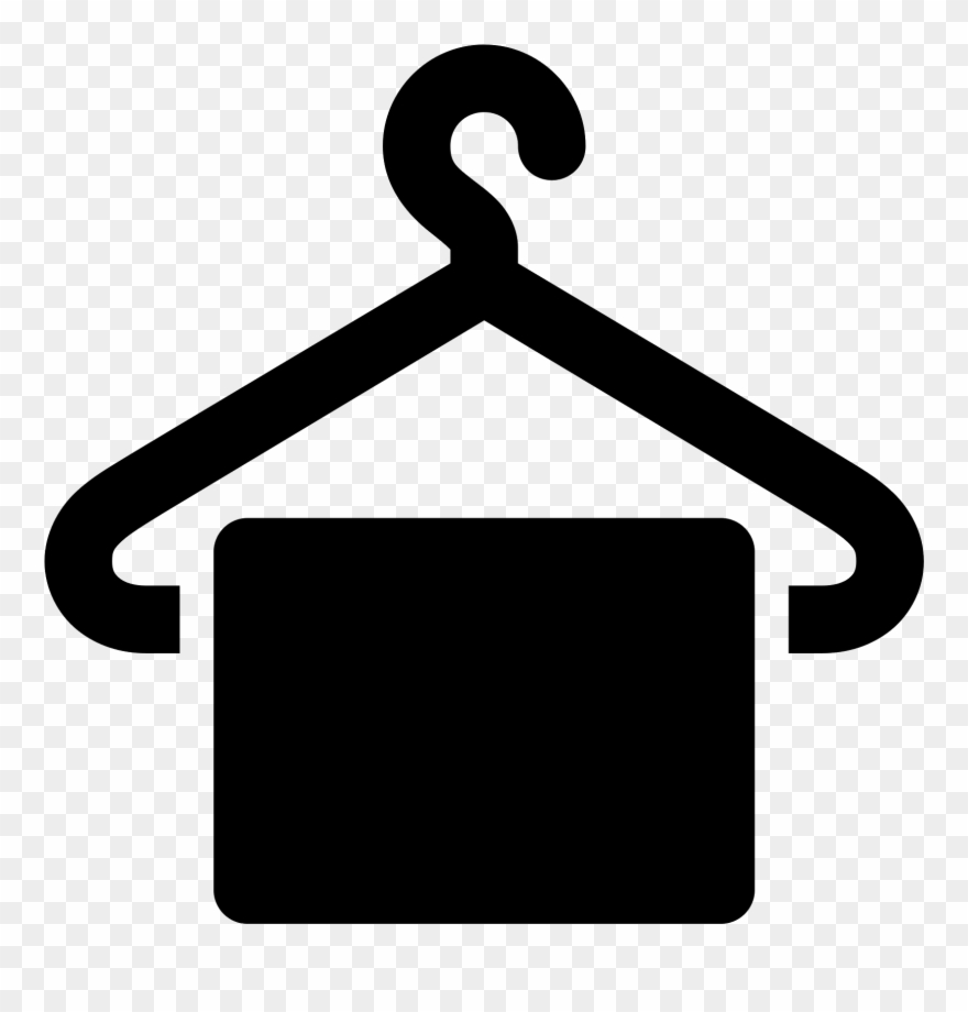 Clothes Clothing Computer Icons Cloakroom Clip Art - Вешалка Иконка - Png Download