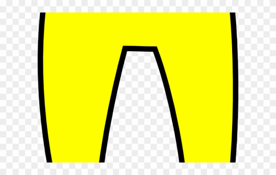 Pant Clipart Yellow Pants - Illustration - Png Download