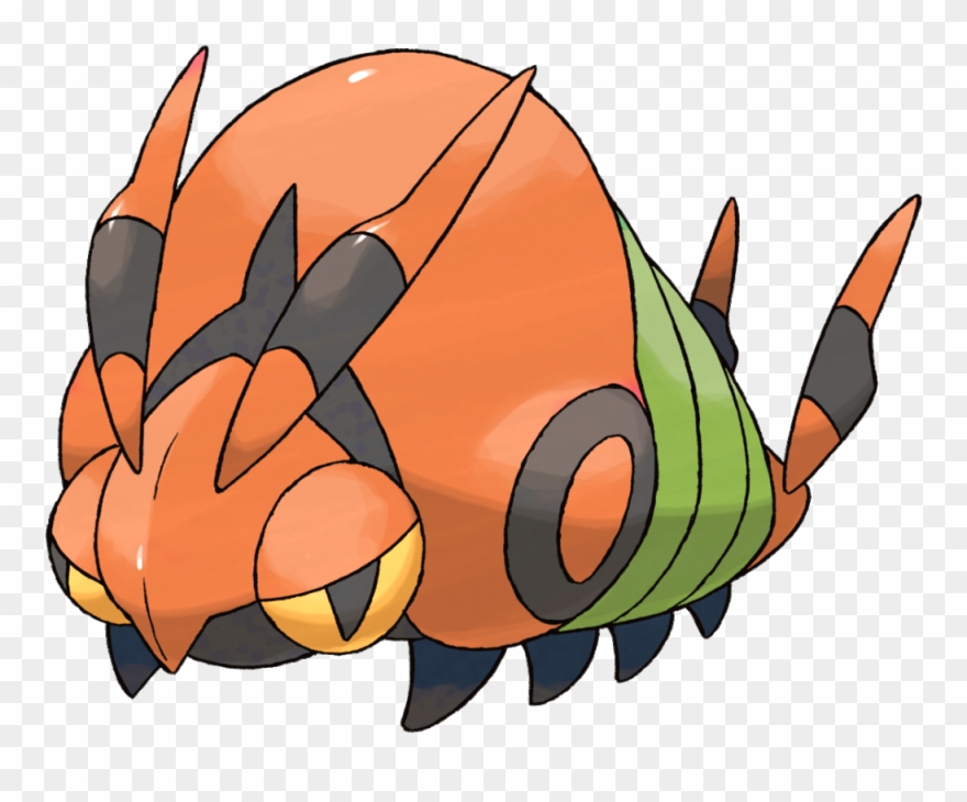 Seafood Clipart Й±ј - Pokemon Venipede - Png Download
