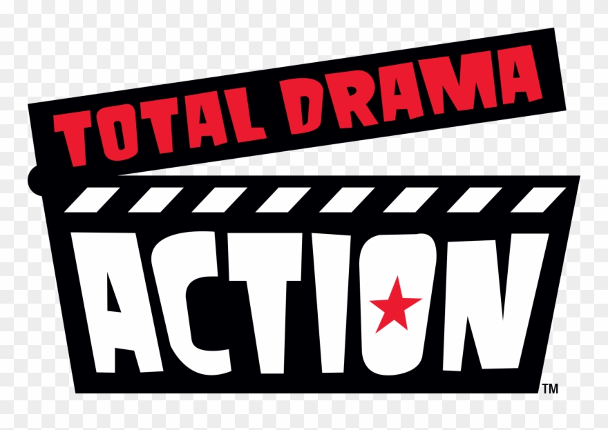 Total Drama Action Logo Clipart