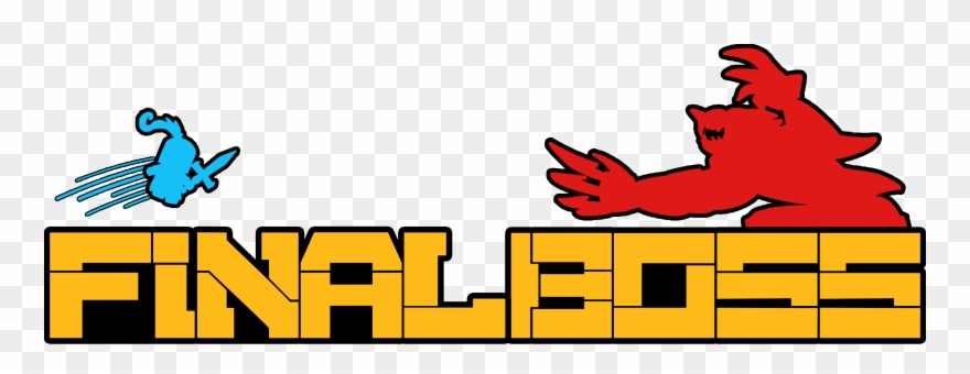 Finalboss Io Logo Wide - Logo Clipart