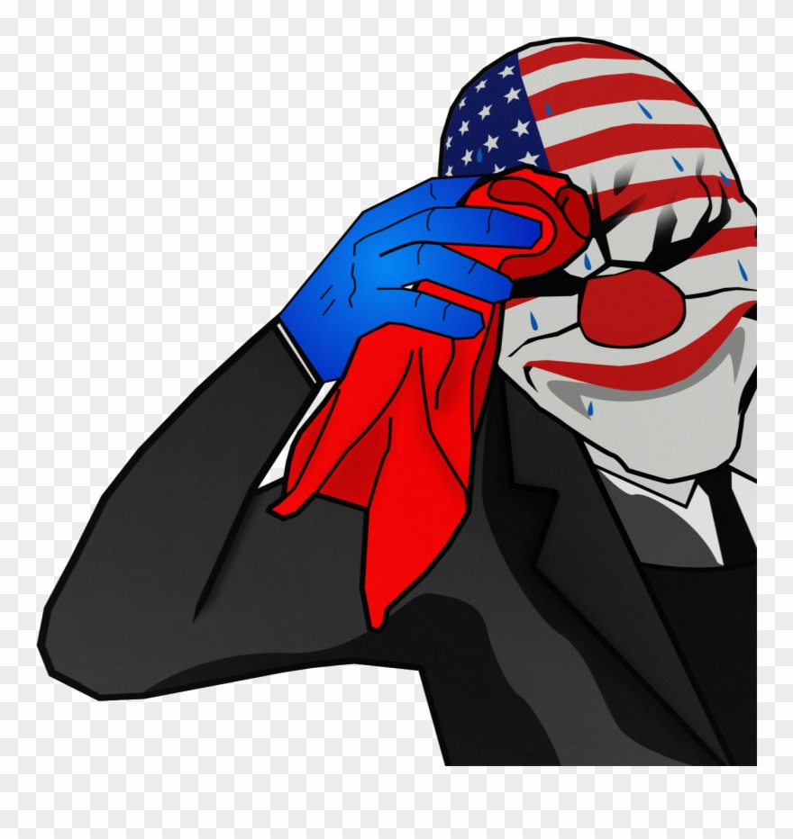 Sweating Towel Dallas Png Alpha Source File For Anyone - Dallas Payday 2 Meme Clipart