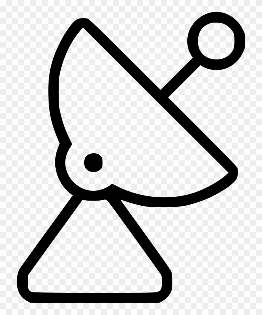 Antenna Clipart Radar - Png Satellite Antenna Transparent Png