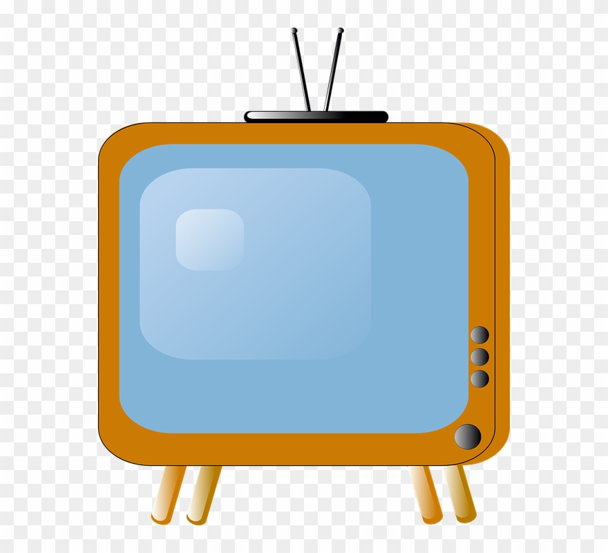 Antenna Clipart Old Tv - Tv Clip Art - Png Download