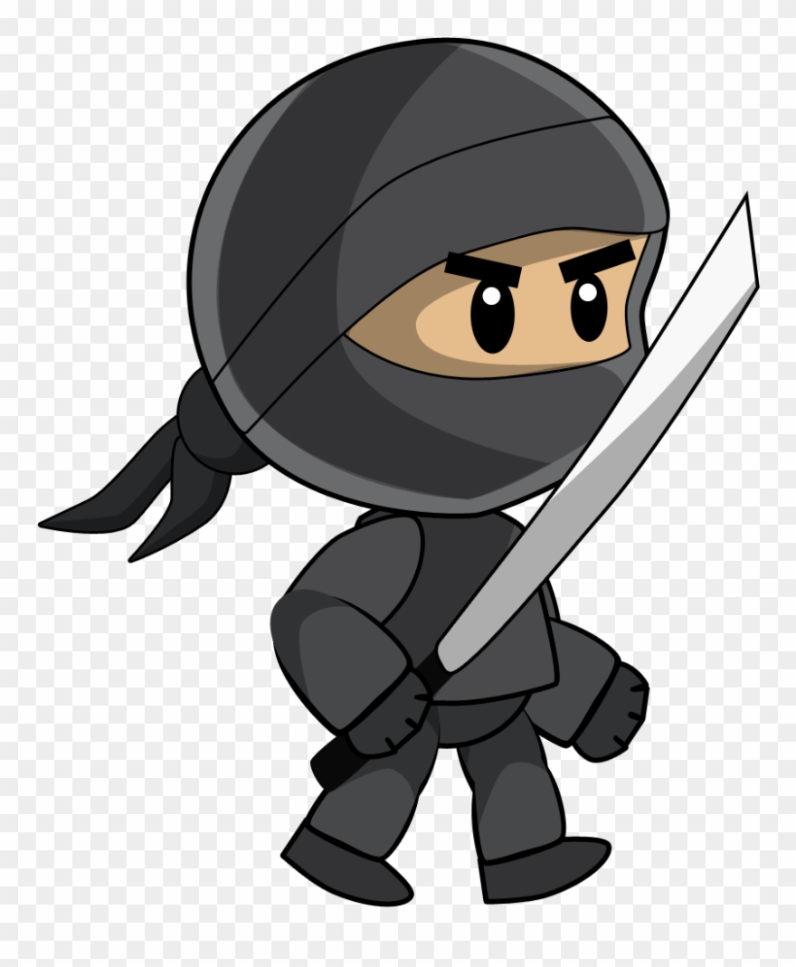 Online Work, Hack Online, Web Application, Assassin, - Unknown Ninja Clipart