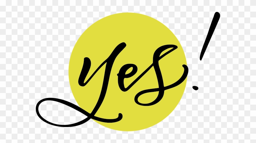 It's Business Time - Its A Yes Lettering Clipart