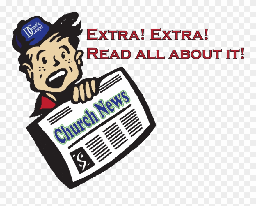 Check Out Our New Online Giving Option - Extra Extra Read All About It Transparent Clipart