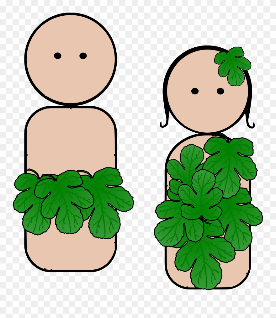 Medium Image - Cartoon Adam And Eve Clipart