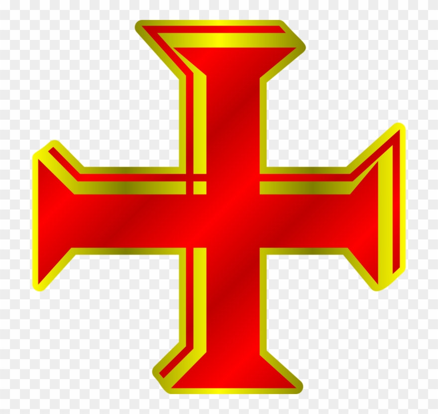 Christian Cross Computer Icons Cross And Crown Symbol - Gold And Red Cross Clipart