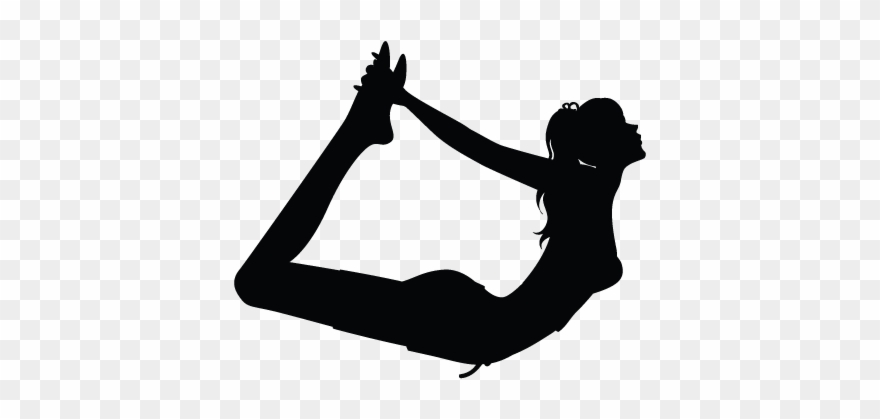 Yoga Asana Png Clipart - Creative Yoga People Design Diy Sticker Transparent Png