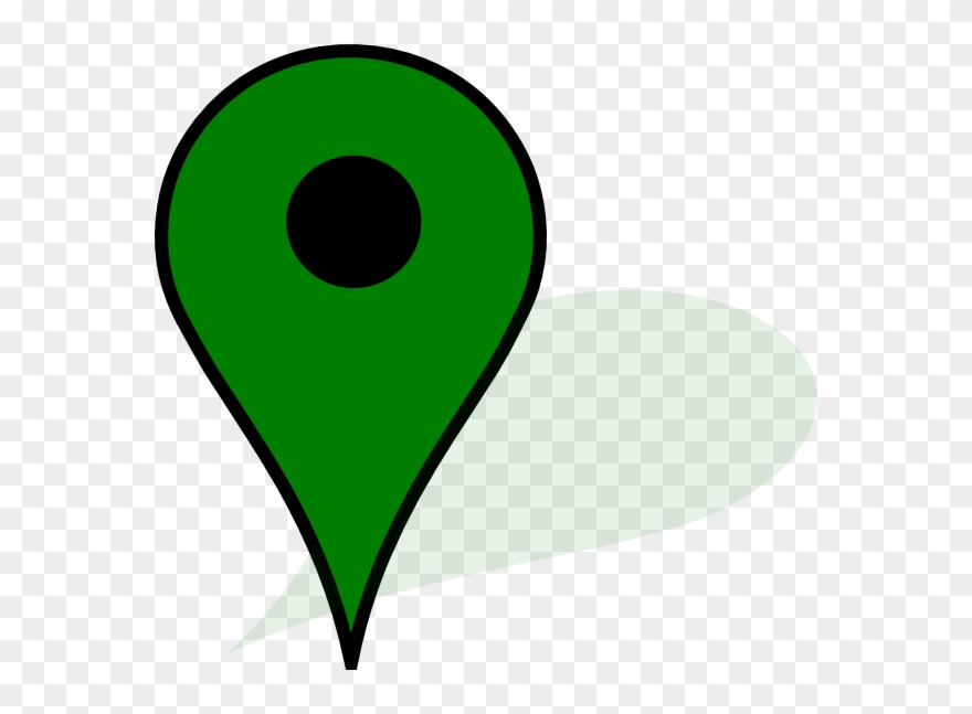 Pushpin Google Green Clipart