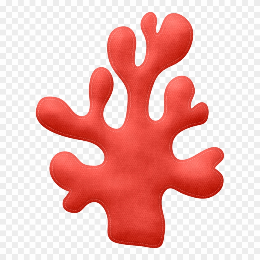 Red Coral - Plantas De Mar Animados Png Clipart