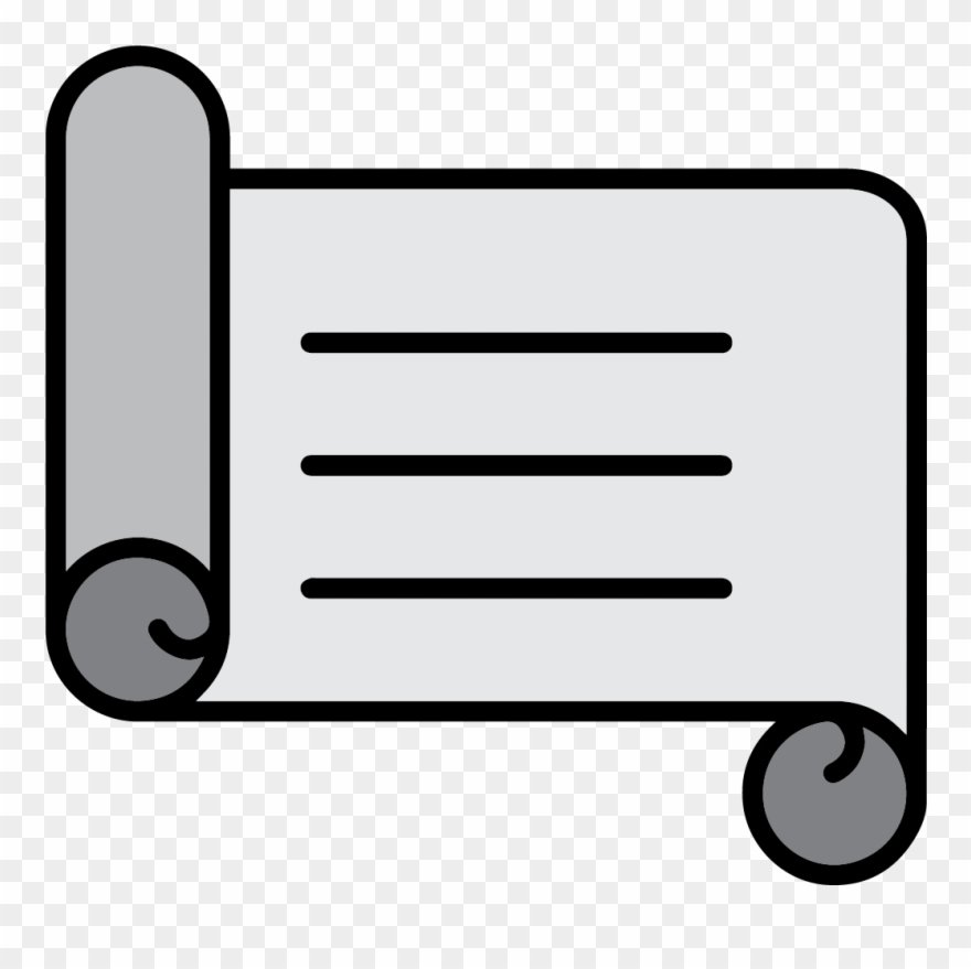 Legal Form - Line Art Clipart