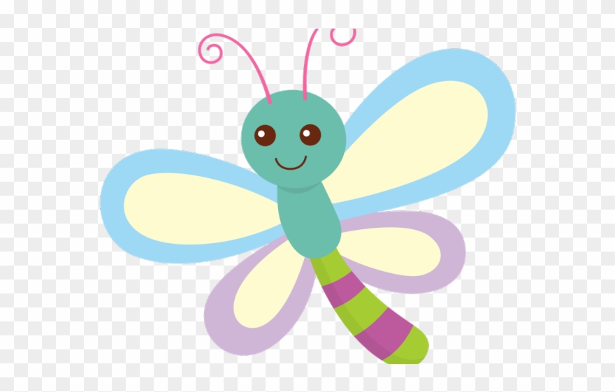 Dragonfly Clipart Firefly - Clip Art - Png Download