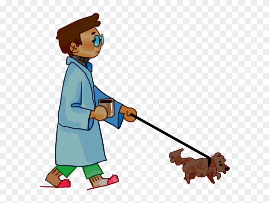 Dog Walker - Dog Clipart