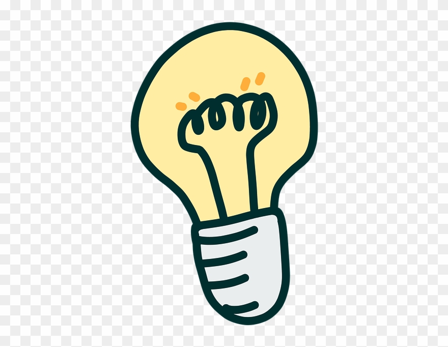Idea Clipart Lamp - Light Idea - Png Download