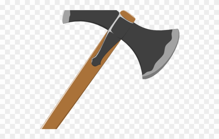 Viking Axe Cartoon Clipart