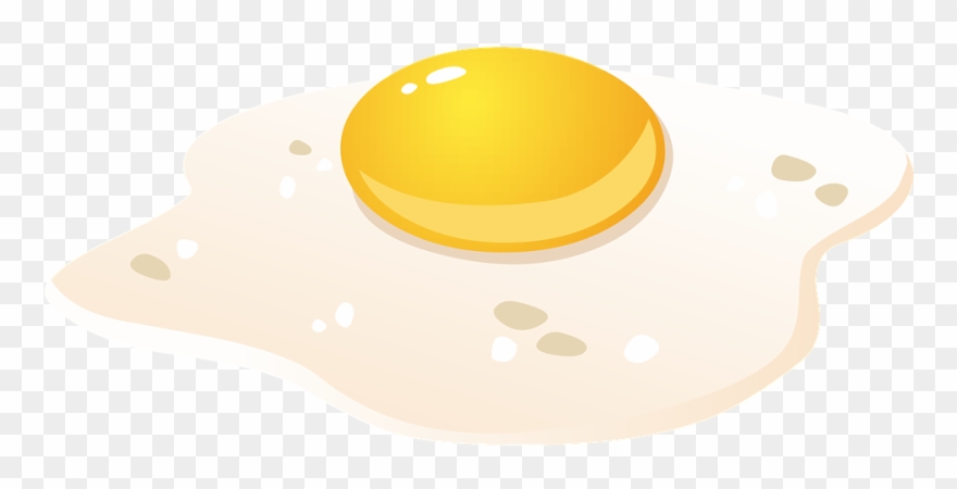 Fried Egg Clipart Protein - Telur Animasi Png Transparent Png