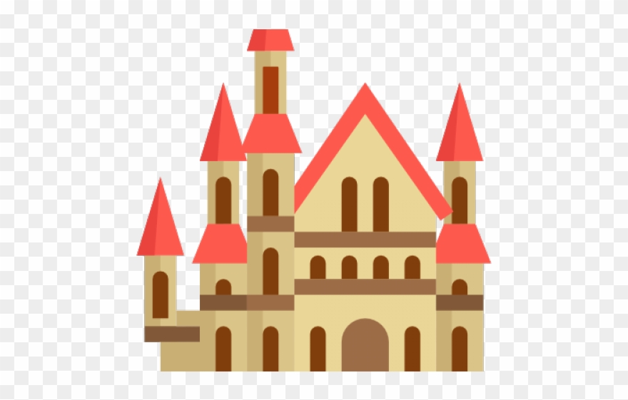 Fortress Clipart Transparent - Castle Png Shapes