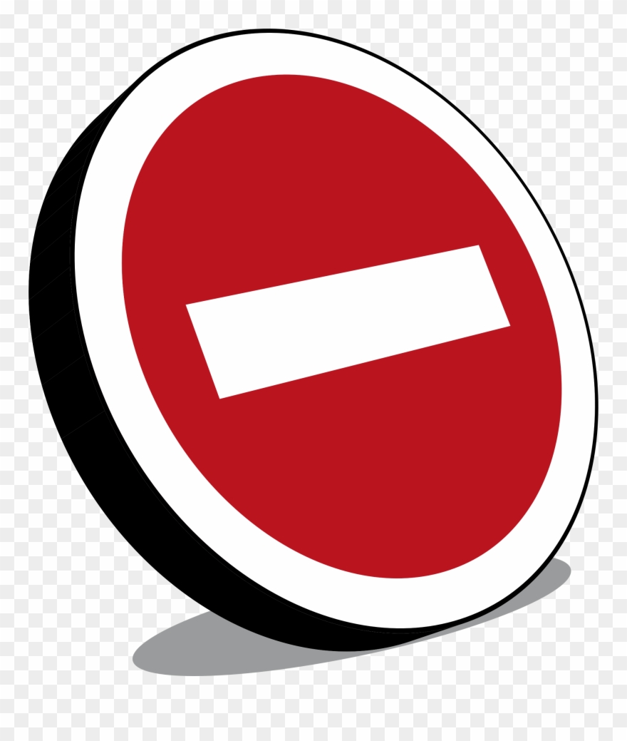 Computer Icons Traffic Sign Panneau De Signalisation - Panneau Sens Interdit Gif Clipart