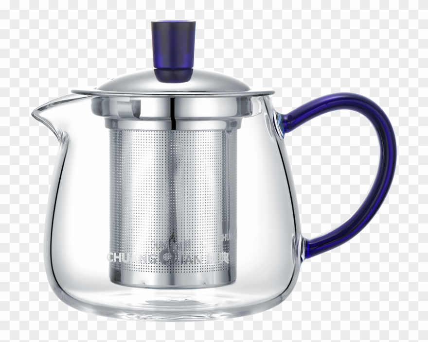 Transparent Teapot Heat Resistant Glass - Teapot Clipart