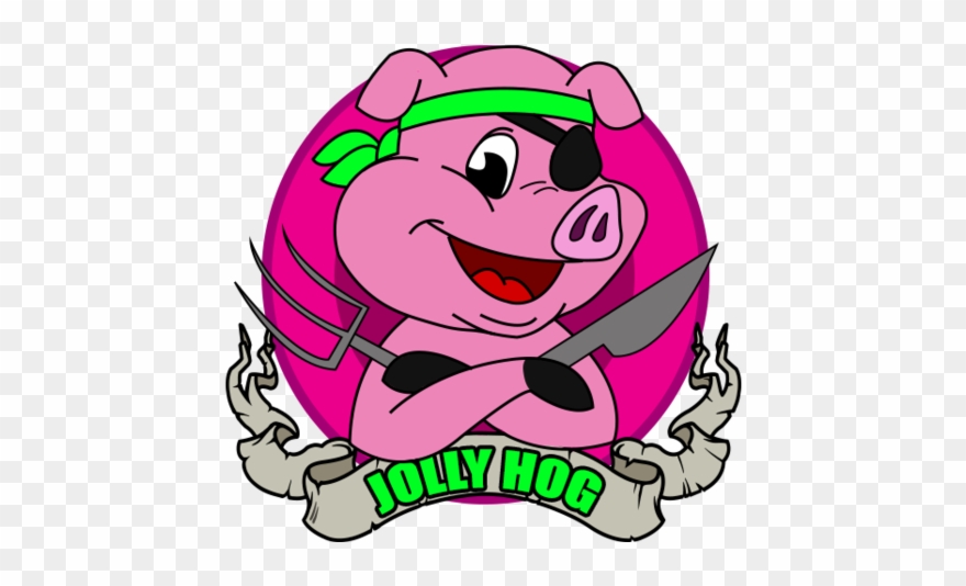 Jolly Hog - Food Truck Clipart