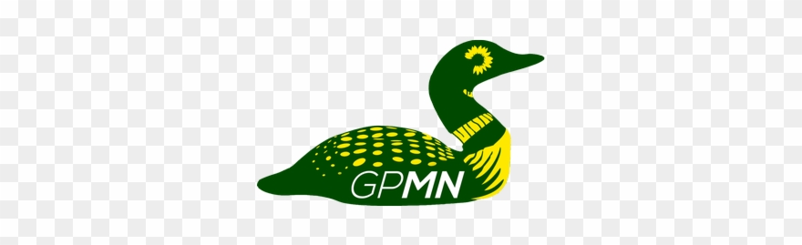 Green Party Of Minnesota - Clip Art Common Loon - Png Download