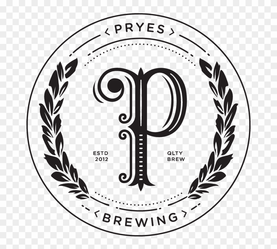 Pryescoin2017 Outline - Pryes Brewing Logo Clipart