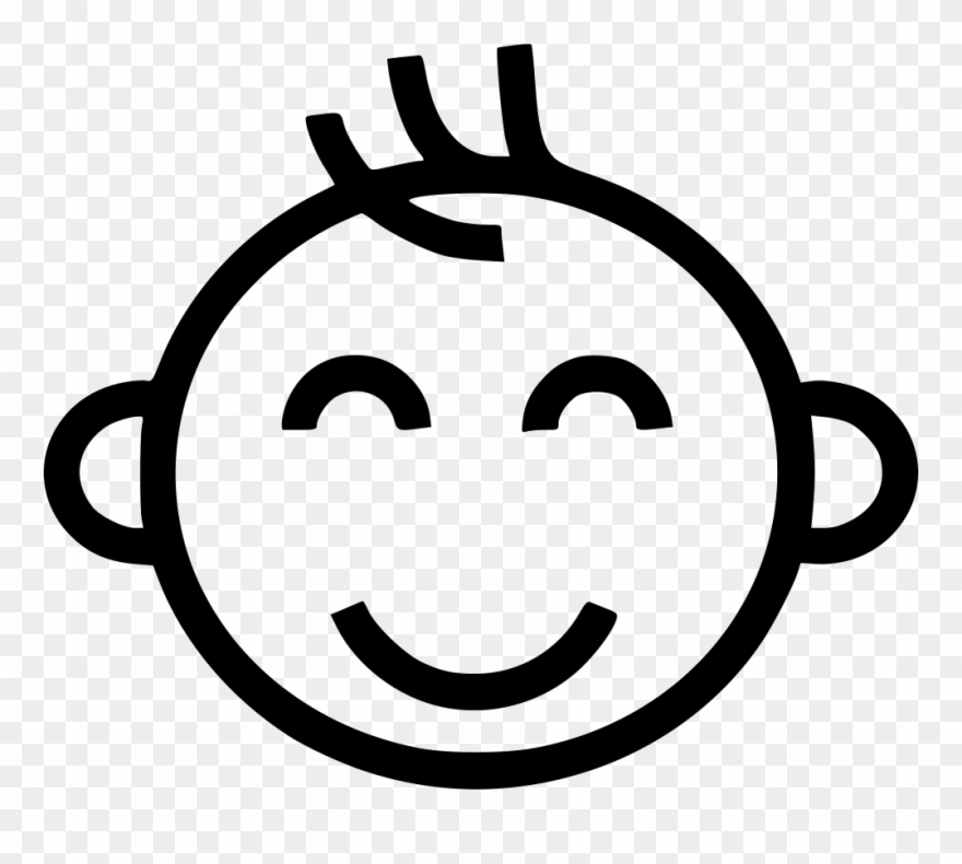 Jpg Black And White Stock Png Icon Free Download - Baby Boy Icon Png Clipart
