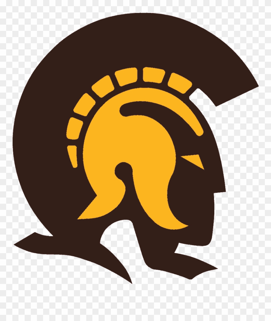 Trojans Yellow Brown Image - University Of Arkansas Little Rock Trojan Logo Clipart