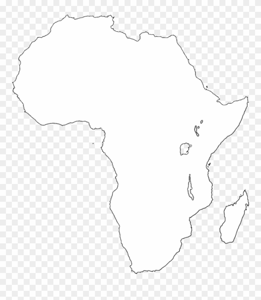 Africa Map Transparent Background Clipart