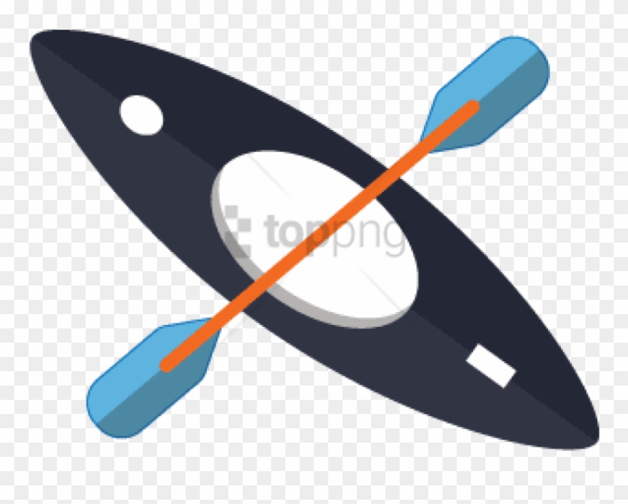 Kayak Clipart Tandem Kayak - Kayak Clipart - Png Download