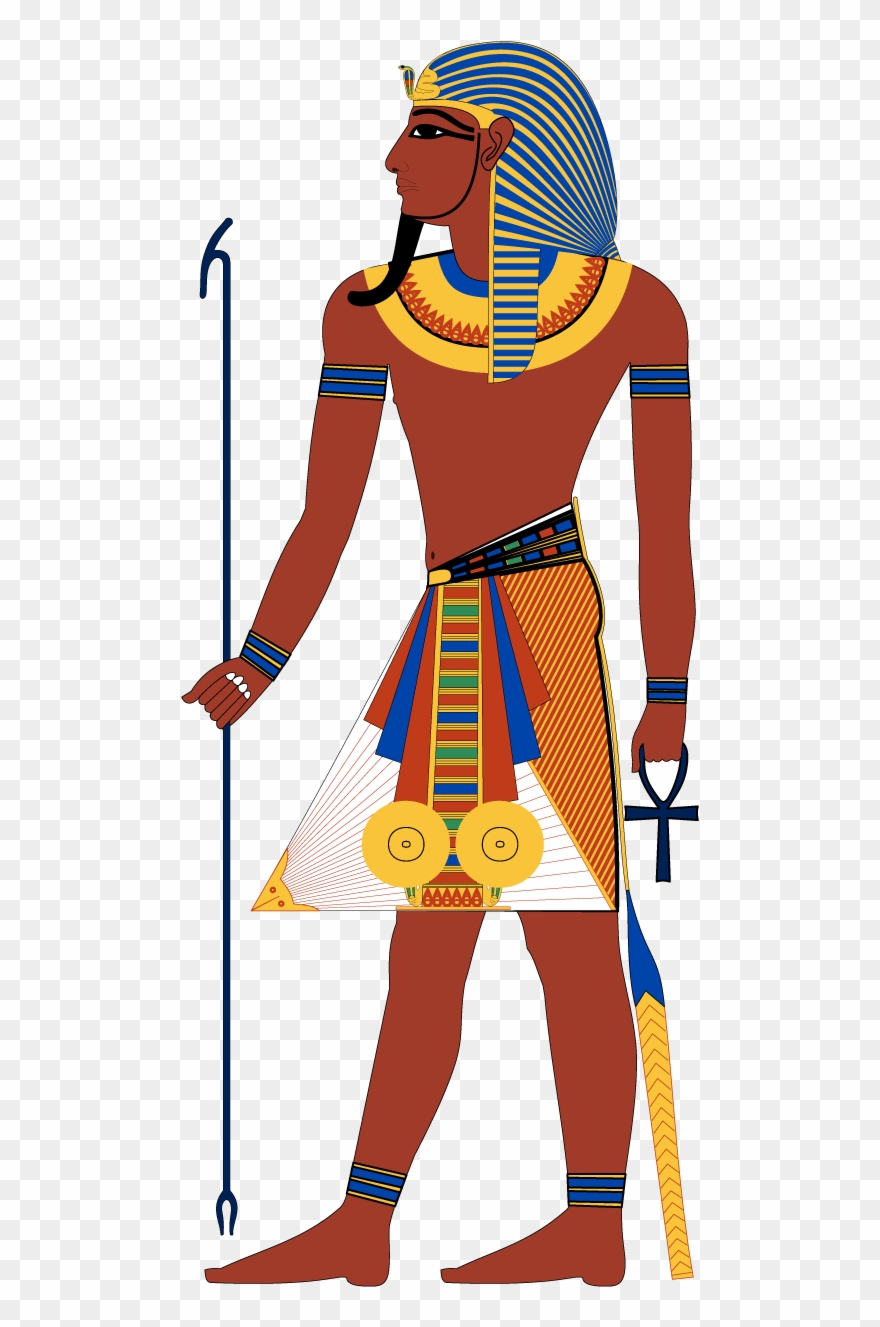 Pharaoh - Ancient Egyptian Gods Clothing Clipart