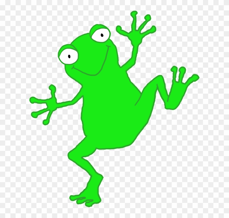 Funny Dancing Frog - Dancing Frog Clip Art - Png Download