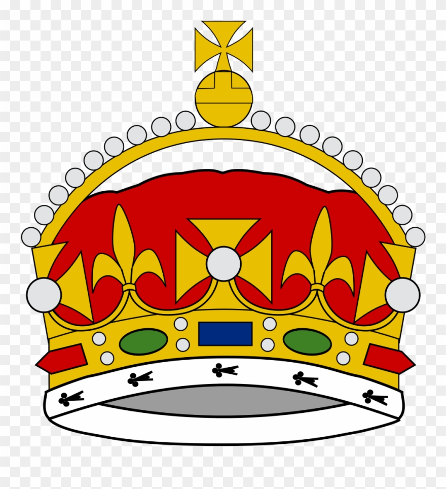 Crown Of George, Prince Of Wales - Clip Art King George - Png Download