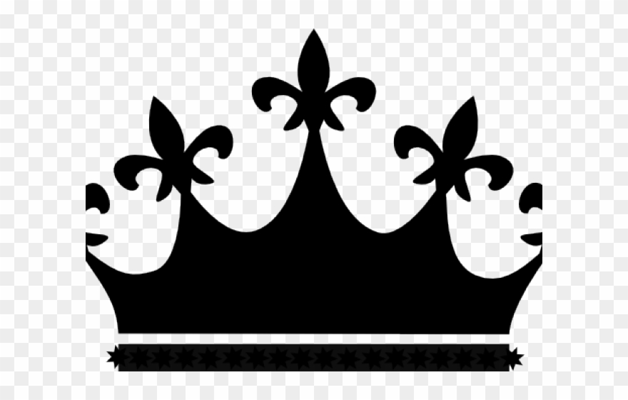 Crown Royal Clipart Vector Gold - Queen Crown Clipart Black And White - Png Download