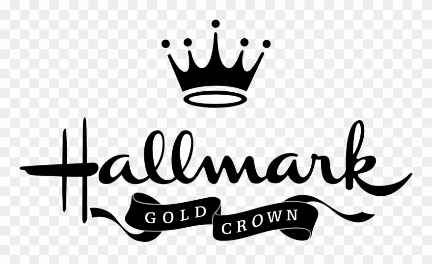 Calligraphy Vector Crown - Hallmark Vector Logo Clipart