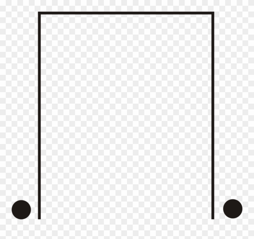 Picture Frames Point Angle Black M - Paper Product Clipart