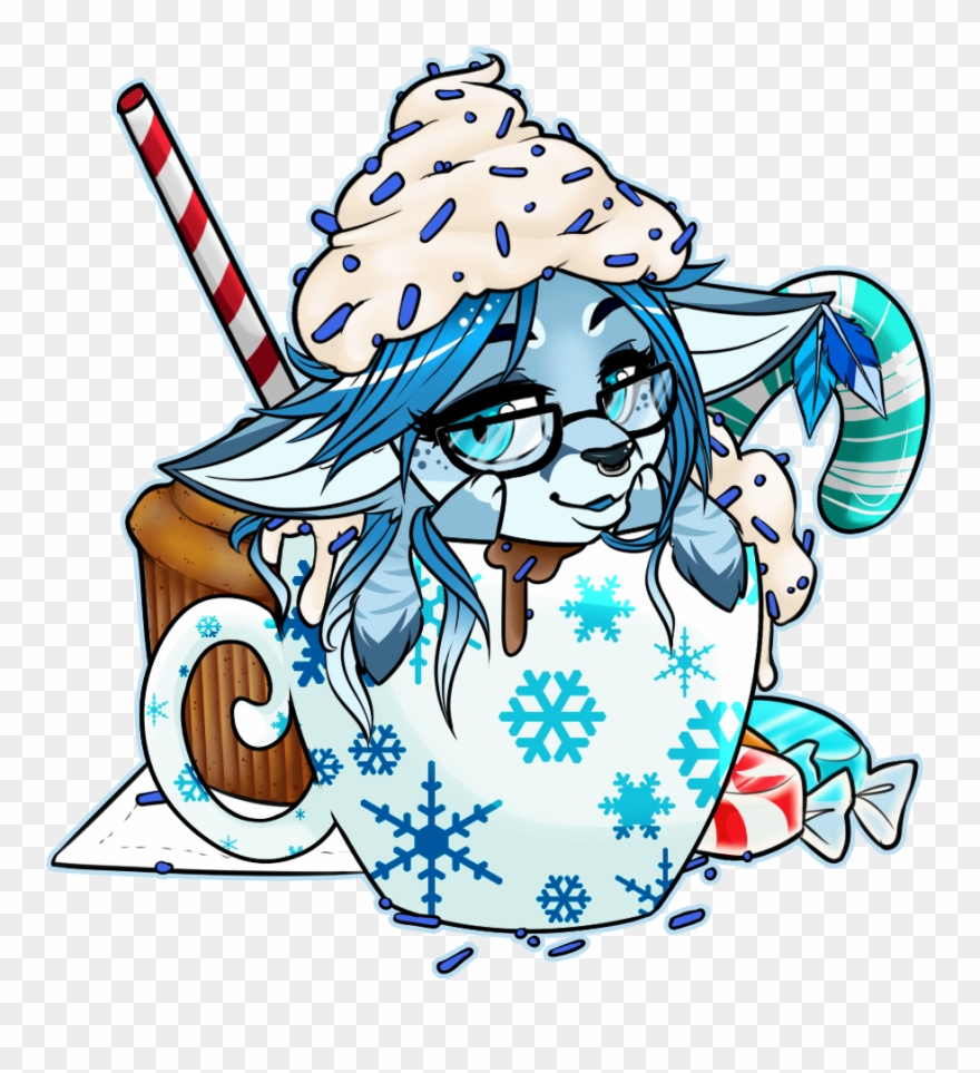 [p] Akinna Peppermint Latte Clipart