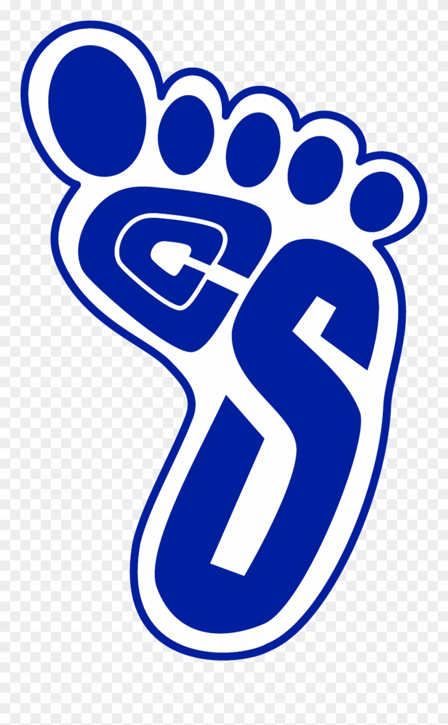 Spokane Bigfoot - Spokane Falls Community College Logo Clipart