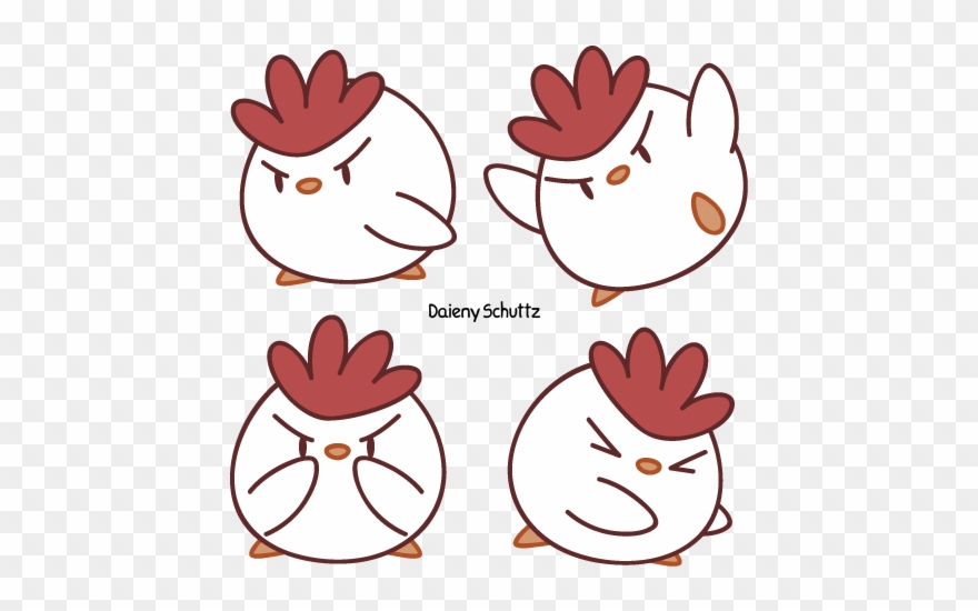 Chibi Chicken Clipart